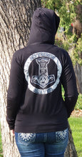 Load image into Gallery viewer, Jötunn Slayer Lightweight-Zip Hoodie