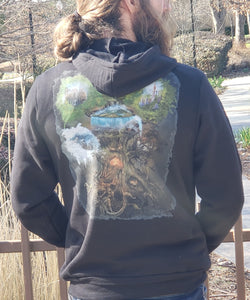 Yggdrasil Traditional Pull-over Hoodie